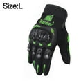 thumbnail image 2 of Full Finger Touchscreen Motorbike Gloves for Men and Women Riding,Road Racing,Cycling,Climbing,Motocross(green) - L, 2 of 5