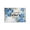 Blue, variant on Non-Slip " Dad" Printed Rug, Soft Flannel Indoor Carpet, Perfect for Living Room, Bedroom, Study, Skin-Friendly And Comfortable, Ideal Father'S Day Gift for Father Figures, 16" X 24"