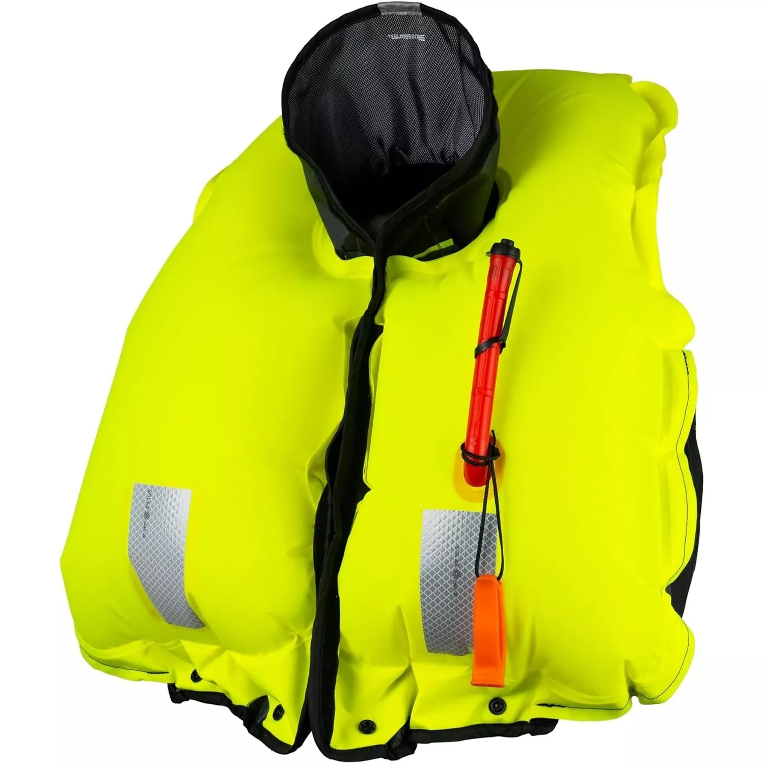Bluestorm Stratus 35 SAIL Inflatable Life Jacket USCG Type 2 PFD, Hi-Viz Green/Yellow