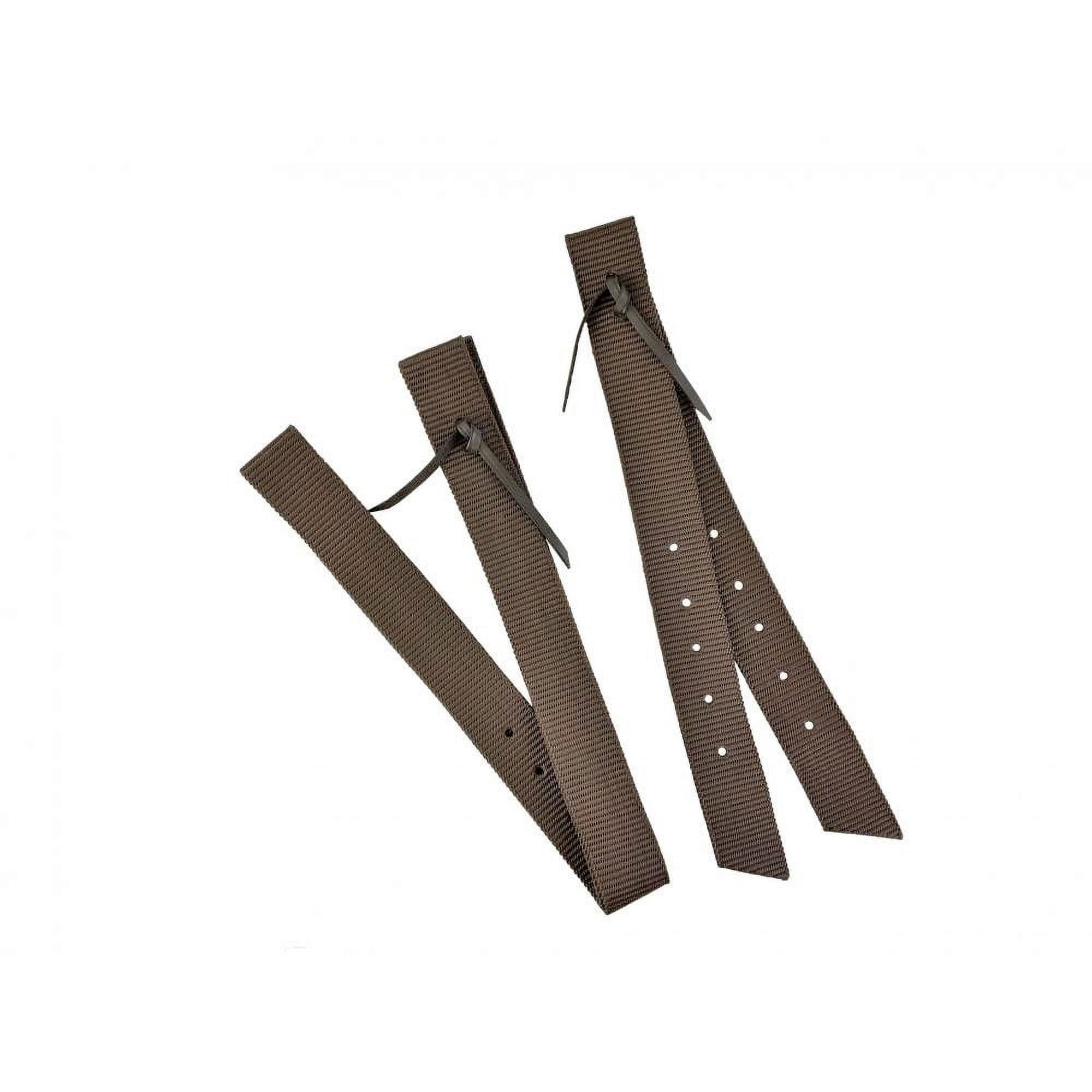 Nylon Tie Strap & Off Billet Set (Brown)
