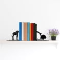 thumbnail image 2 of Handmadetneonsign Custom Grazing Giraffe Metal Bookends, Giraffe Bookend Decor, Bookends for Shelves 71425, 2 of 5
