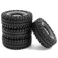thumbnail image 2 of Neumáticos de coche con llantas de repuesto para 1/10 Axial SCX10 90046 90047 CC10 Remote Control Car Abanopi Neumático, 2 of 6
