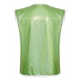 thumbnail image 2 of Alvivi Boys Girls Shiny Party Vest Sleeveless Waistcoat Hip-hop Jazz Dance Performance Costume Light Green 9-10, 2 of 7