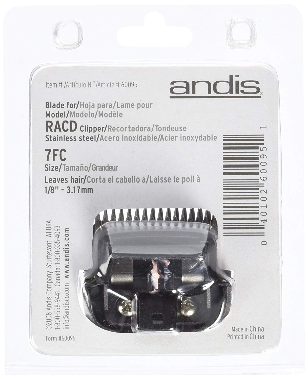 Andis racd top clipper blades