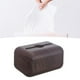 thumbnail image 3 of Dispensador de pañuelos, funda para caja de pañuelos, soporte para servilletas de madera, funda rectangular para caja de pañuelos, respuesta rápida, 3 of 12