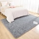 thumbnail image 4 of Alfombra de Área de Peluche Suave Gris Chicrug 274x366 cm 9x12 ft, 4 of 9