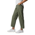 thumbnail image 2 of Columbia Women's Straight Leg Regular Fit Jambe Droite Pant | Green, Small, 2 of 5