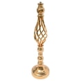 thumbnail image 6 of 6 Pcs Crystal Flower Stand Wedding Road Lead Tall Flower Holders Centerpiece Crystal Metal Flower Vase for Reception Tables Wedding Supplies Gold, 6 of 13
