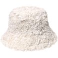 thumbnail image 6 of CoCopeaunts Solid Color Men Bucket Hat Winter Basin Cap Casual Outdoor Thickened Sheep Curly Warm Fisherman Hat Female Trend, 6 of 8