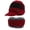 Red, variant on Spencer 2Pcs Men Women Winter Hat Knit Cable Visor Beanie Hat Scarf Set Warm Fleece Lining Thick Knit Skull Cap with Brim "Red"