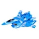 thumbnail image 3 of Tanque de batalla de transformación automática, tanque de transporte, avión, tanque fundido a presión, vehículos para fiestas, regalos, regalos, juego Azul Hugo Transformar juguetes de tanque, 3 of 10