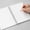 B, variant on YingYouFu Wirebound Graph Paper Notebooks, Thick Lay Flat Journal Notepads for Office Writing Use, Durable Writing Pads for Work, Home, Daily Note Taking and Planning