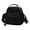 Black, variant on Fashion Mini Crossbody Bags for Women Waterproof Lightweight Nylon Handbags Purse with Front & Anti-Theft Pockets Ladies Everyday Shoulder Top Handle Tote