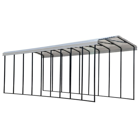 Abri d’auto Arrow, 14x42x14 pi, coquille d’œuf