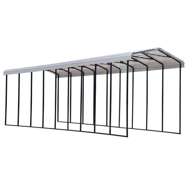 Abri d’auto Arrow, 14x42x14 pi, coquille d’œuf