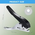thumbnail image 3 of StlyGar Hole Punch 3/8 inch-10mm Single Hole Punch,Heavy Duty Hole Puncher Single,Paper Punch Portable Hand Held Long Hole Puncher for Paper Cards Plastic Cardboard, 3 of 6