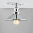 thumbnail image 2 of Andante Industrial Vintage Ceiling Light Fixture | Chrome Semi Flush Mount Ceiling Light LL-C407-PC, 2 of 3