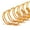 Gold, variant on EW32L0104-GD - Twin Loop Wire Binding Spines for 20 - 30 Sheet Capacity - 1/4 inch x 11in - 3 to 1 Pitch - Gold - 100/bx