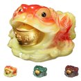 thumbnail image 2 of Chinese Tea Pet Lucky Toad Color-Changing Table Ornament Tea Tray Accessories, 2 of 8