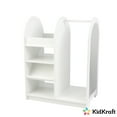 thumbnail image 4 of KidKraft Wooden Fashion Pretend Station, Kids Storage, White, for Ages 3+, 4 of 9