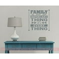 thumbnail image 5 of Everything Home Decor Vinyl Lettering Family Quote Wall Stickers, 23x23-Inch, Storm Gray, 5 of 6