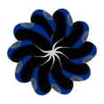 thumbnail image 2 of DYNWAVECA 10Pcs Golf Fers Couvre-Chef Ensemble de Protection contre les Rayures Manches Résistant à l'Eau Coins Fairway Bois Couvre-Chefs pour Golfeur Cadeau Fairway Bois, Bleu Noir, 2 of 10