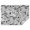 Halloween Doodle Pattern, variant on Halloween Doodle Pattern Rectangle Tablecloth 60"x84",Waterproof Polyester Rectangle Table Cloth, Wipeable Spillproof Polyester Tablecloth for Dining, Camping, Indoor and Outdoor