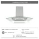 thumbnail image 5 of Combo Parrilla de Acero Supra 76 cm y Campana de Pared Peralba Color Acero, 5 of 7
