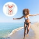 thumbnail image 4 of EeaseMX Camisones sueltos de manga corta, vestido de noche con estampado de Bikini, falda, ropa de playa encantadora para cubrir (patrón aleatorio, talla única), 4 of 7