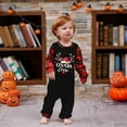 thumbnail image 3 of Matching Family Christmas Pajamas Plaid Long Pants Tops Vacation Pjs Sets Sleepwear Couple, 3 of 6