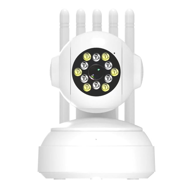 Cámara De Escrutinio Cámara Wi-Fi De Alta Definición Cinco Antenas Cámara De Vigilancia Del Hogar Cámara Inalámbrica Con Detector De Movimiento Para El Hogar Oficina Hotel Cateissary AF001071-02