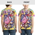 thumbnail image 3 of Kirby Boys Girls 3d Graphic Printed T-Shirt Crewneck Short Sleeve Tees, 3 of 6