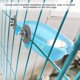 thumbnail image 2 of Pangding Carnaval de San Valentín Bird Bathing Box, Linda ba?era con Jaula de Espejo, Accesorio de Juguete Azul para Loros Mascotas Spptty suministros para aves, 2 of 7