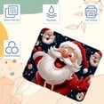 thumbnail image 3 of Santa Claus Printed Desk Mat Mousepad, Non-Slip Rubber Bottom, 8.3x9.8 Inch, Suitable for Office and Gaming, 3 of 6