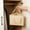Beige,Triangle, variant on Clothes Hanger Organizer Holder for Space Saving, Hanger Triangle Storage Bag with Handles, Portable Wardrobe Drying Rack, Waterproof Portable Stacker Container, for Closet, Laundry Rooms