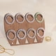 thumbnail image 1 of Soporte de madera para pulseras, expositor de joyas, práctico organizador de joyas de moda, estante de almacenamiento para brazaletes y tocador de Ocho ranuras, 1 of 8