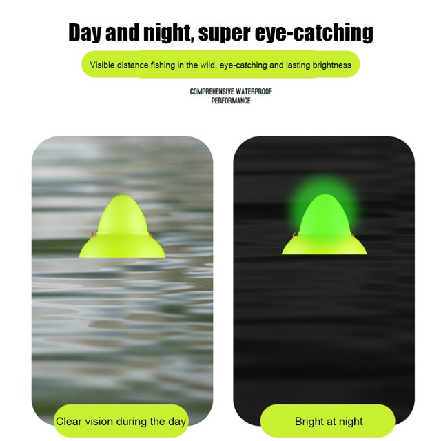 Boya flotante de plástico para pesca accesorios de equipo de pesca Likrtyny para el mar y al aire libre alta sensibilidad