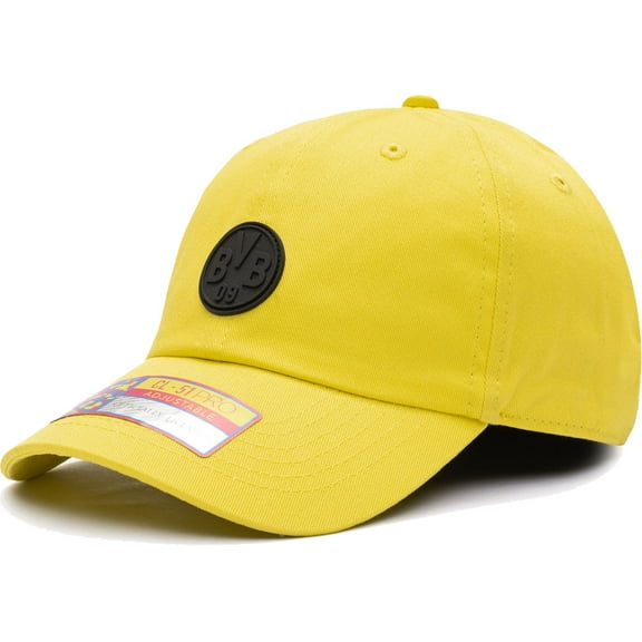 Men's Yellow Borussia Dortmund Casuals Adjustable Hat - OSFA