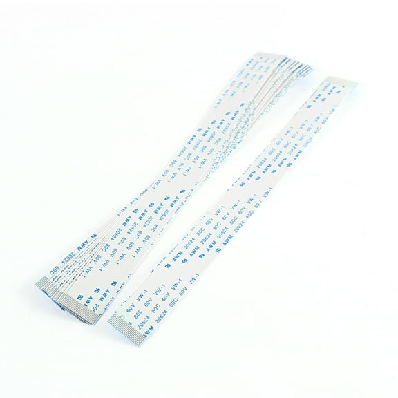 Uxcell A Type AWM 80C 60V VW-1 Flexible Flat Cable FFC FPC 0.02" Pitch 28 Pin 5.91" 10Pcs