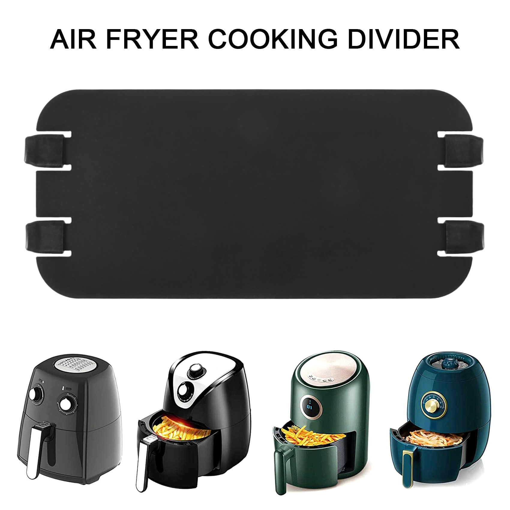 Fryer Cooking Divider Airfryer Basket Separator for 5L Fryer Fryer