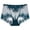Dark Green, variant on Elegant Seamless High Rise Panty for Women with Lace Underwear See-Through Comfort Red 4XL