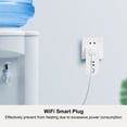 thumbnail image 2 of Enchufe Inteligente 16A, Enchufe Inteligente WiFi Toma de Corriente para el Hogar Temporizador InaláMbrico Control Remoto LSPA2 Enchufe de Reino Unido 100-240VAC ANGGREK  Otros, 2 of 9