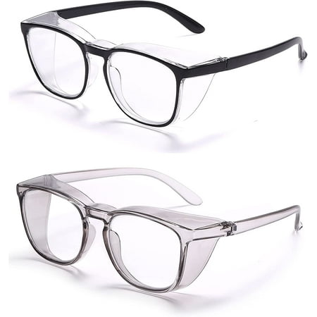 

XMXHMWHC Safety Glasses Anti-Fog Goggles Blue Light Blocking Anti-Dust UV 400 Protection Glasses For Men Women Z87.1