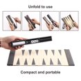 thumbnail image 3 of Set de viaje de backgammon TUZAMA plegable 36x25 cm, 3 of 6