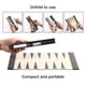 thumbnail image 3 of Set de viaje de backgammon TUZAMA plegable 36x25 cm, 3 of 6