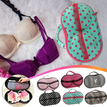 Gogusuu Storage BagsMoving BagsClothing Storage Bags Clearance Sales Today Deals Prime Women Bra Underwear Lingerie Case Travel Box Makeup Wash Storage Bag For Lingerie Bag Storage Portable