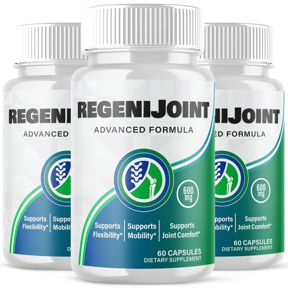Regenijoint Support Pills Advanced Mobility Support Supplement Regeni Joint 180 Capsules