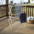 thumbnail image 3 of Household Essentials X-Frame Clothes Drying Rack: Stabile Frame, Smooth Rods, 23.8 Ft Hanging Space, 3 of 4