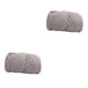 thumbnail image 1 of Billuyoard Tejido grueso, textura gruesa, bricolaje, mascota, no tóxico, grueso y duradero, fuerte para proyectos de artesanía, tejido ligero Gris claro 500g 2Conjunto, 1 of 1