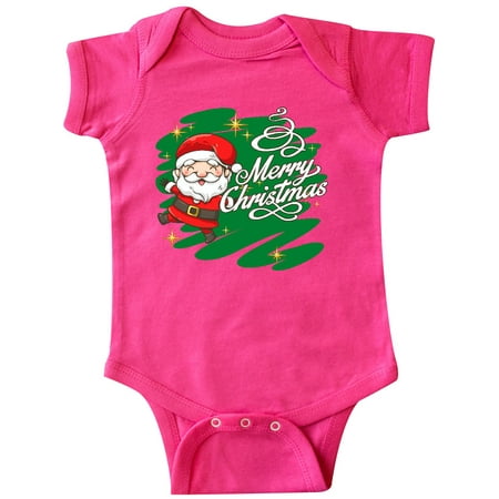 

Inktastic Merry Christmas Sparkle Gift Baby Boy or Baby Girl Bodysuit